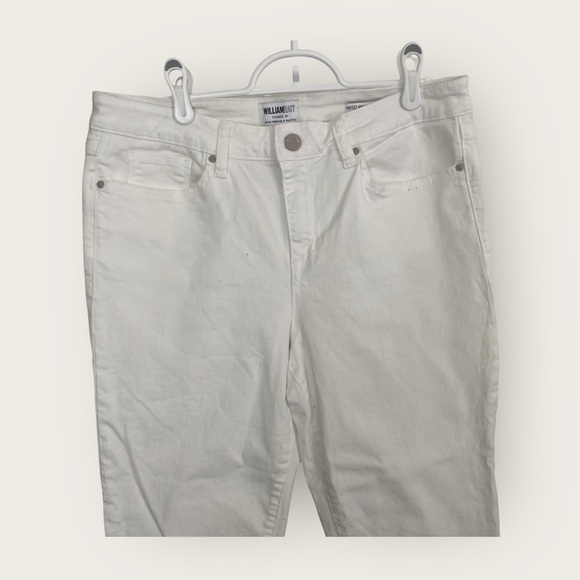 William Rast Denim White Perfect Ankle Skinny Jeans Sz 32 - Picture 2 of 9